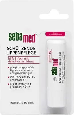 Obrázek produktu pro Sebamed Protective Lip Care pečuje o popraskané a popraskané rty