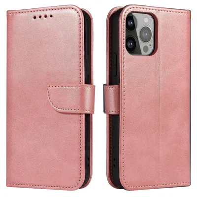 Produktbild von Samsung S24 Plus Magnethülle mit Flip und Geldbörse - Rosa