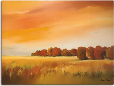 Produktbild von ARTland Leinwandbild Herbst Größe: 40x30 cm