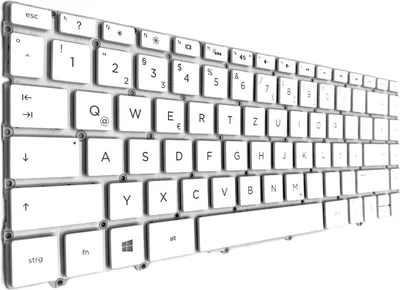 Produktbild von DEUTSCHE - Tastatur Keyboard kompatibel für Model : SN7162BL1