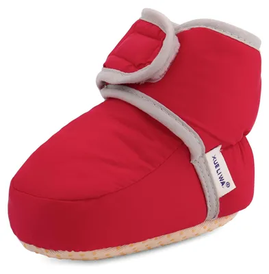 Produktbild von Lacofia Baby Jungen Mädchen Rutschfest Weiche Sohle Hausschuhe Stiefel Kleinkind