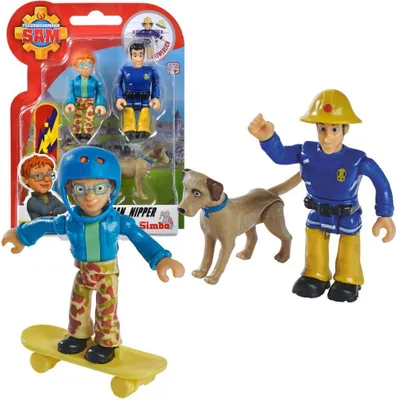Produktbild von Elvis, Norman, Nipper | Spiel-Figuren Set | Feuerwehrmann Sam | Simba