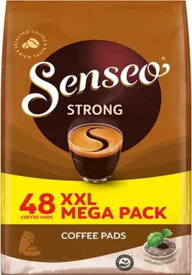 Produktbild von SENSEO Pads Strong 480 Kaffeepapds XXL Paket - 10 x 48 Getränke