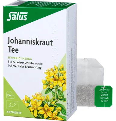Produktbild von Salus Johanniskraut, Arzneitee, Hyperici herba 15 St