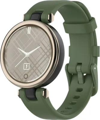 Produktbild von Strap-it Garmin Lily Armband Silikon (Dunkelgrün)
