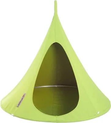 Image de Fauteuil suspendu vert pour le jardin
