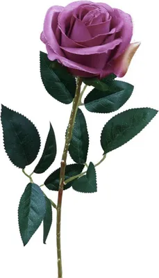 Produktbild von artplants.de Deko Rose SEENSA, violett, 55cm - Kunst Rosenblüte