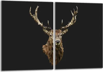 Produktbild von Glasschutzplatte für den Herd 2x40x52 Hirsch