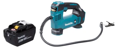 Immagine prodotto di Compressore a batteria Makita DMP 180 Z 18 V 8,3 bar + 1x batteria 9,0 Ah - senza caricabatterie