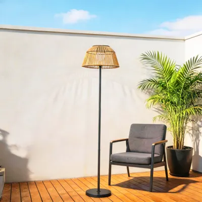 Obrázek produktu pro Solární stojací lampa s 3 výškami a teplým bílým světlem