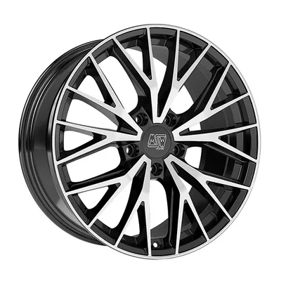 Produktbild von Alufelge Msw Msw 44 10X20 5X130 Et 49.1 Gloss Black Full Polished