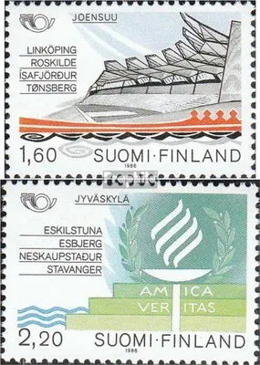 Produktbild von Briefmarken Finnland 1986 Mi 996-997 (kompl.Ausg.) postfrisch NORDEN86