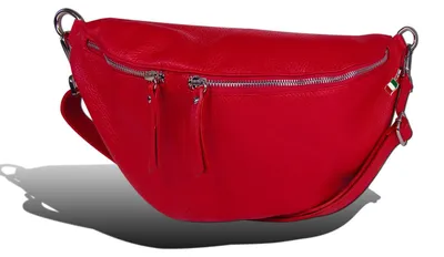 Imagen del producto de Correa para bolso Florence Tasche, color rojo, de cuero, modelo D2OTF820R