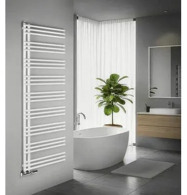 Obrázok produktu pre Dizajnový radiátor Sapho 174 x 55 x 106 mm pripojenie 1/2" dole na jednej strane