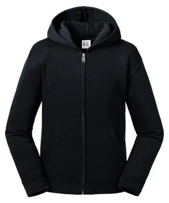 Produktbild von Russell - "Authentic" Hoodie mit durchgehendem Reißverschluss für Kinder LT5309 (3XL) (Schwarz)
