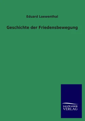 Produktbild von Geschichte der Friedensbewegung
