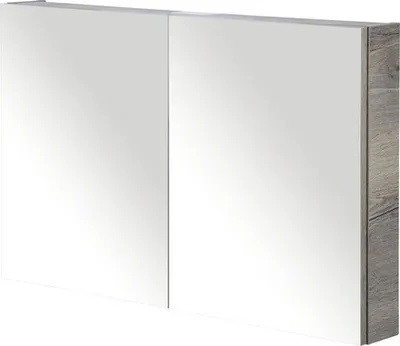 Obrázek produktu pro Zrcadlová skříňka bez osvětlení Sanox 100 x 13 x 65 cm tabacco se 2 dvířky