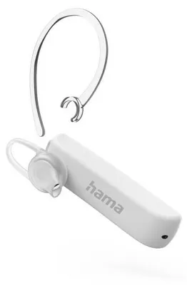 Produktbild von Hama MyVoice1500, Kabellos, Anrufe/Musik, 20 - 20000 Hz, 15 g, Kopfhörer, Weiß