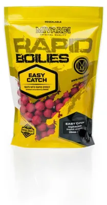Produktbild von 3,3kg "MIVARDI EASY CATCH" rote 20mm Boilie English Strawberry