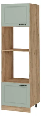 Obrázek produktu pro Skříňka na mikrovlnnou troubu Vicco R-Line Mint venkovský dům/Zlatý mocný dub 60 cm, Model 71272