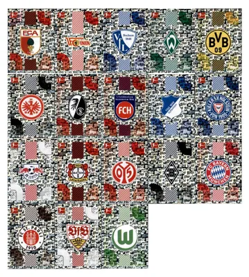 Produktbild von Topps Bundesliga Sammelsticker - 2024/2025 - Alle 18 Wappen
