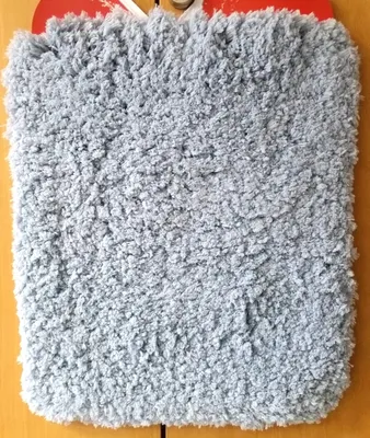 Produktbild von Badteppich Ted Stahlblau blau 50 x 60 cm 100% Polyester Badezimmer Vorleger