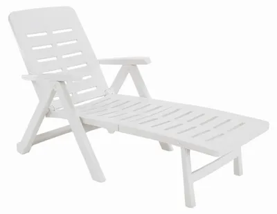 Produktbild von Kondela Gartenliege Smerdo - Weiß