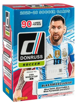 Produktbild von Panini Donruss Road To FIFA World Cup 2026 Soccer Blaster Box – 90 CARDS