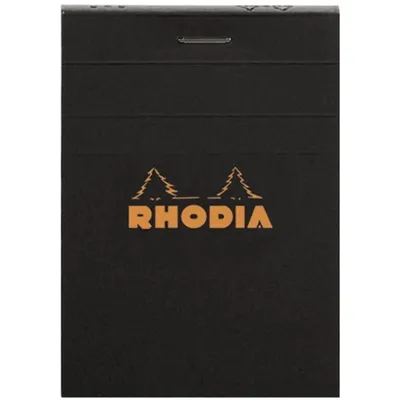 Immagine prodotto di Rhodia 112009C quaderno per scrivere A7 80 fogli Nero