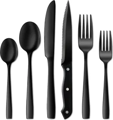 Productafbeelding van Famanu bestekset, 36-delig - voor 6 personen, roestvrij staal