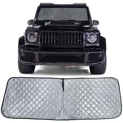Für Mercedes G-Klasse W463 2018-24 Sonnenschutz Verdunklung Frontscheibe Thermo in der Farbe von Carparts-Online GmbH