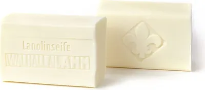 Produktbild von 2 Stück Lanolin Handwerkerseife Walhalla Lamm mit Arganöl 2x 100g Doppelpack