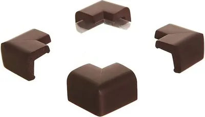 Obrázek produktu pro DREAMBABY Ochrana rohů 4 kusy - hnědá