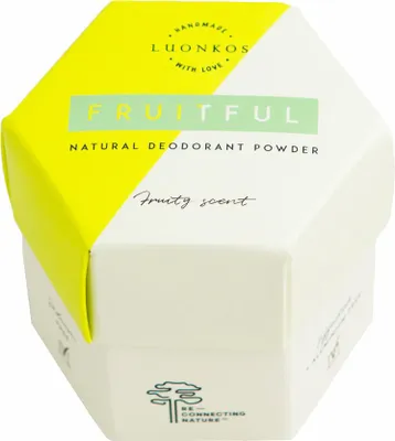 Produktbild von Luonkos Fruitful Puderdeodorant, fruchtiger Duft