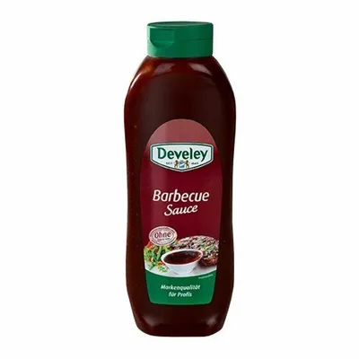 Produktbild von Develey Rauchig-milde Barbecue Sauce für Profis (875ml Flasche)