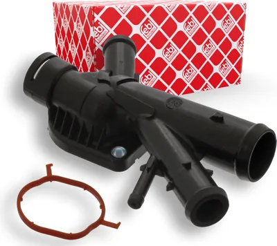 Produktbild von FEBI BILSTEIN 45889 Kühlmittelflansch für VW GOLF VI (5K1) Wasserflansch