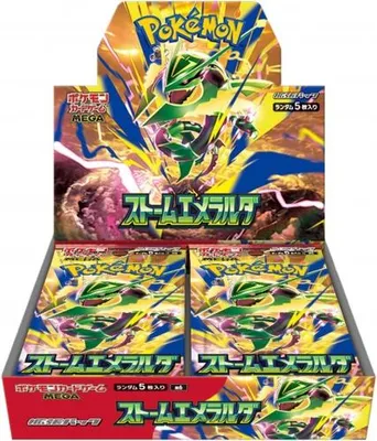 Obrázok produktu pre Pokemon - TCG Mega Expansion Storm Emeralda Booster Box 30 Pcs (Japanese)
