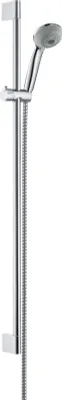 Immagine prodotto di hansgrohe Crometta 85 Ensemble de douche Multi avec barre de douche 90 cm, chromé, 27766000, 27766000