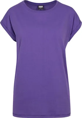 Image de Urban Classics Ladies - Chemise à épaules allongées violet - XL