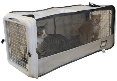 Produktbild von Faltbare Tragbare Katzenbox für Reisen