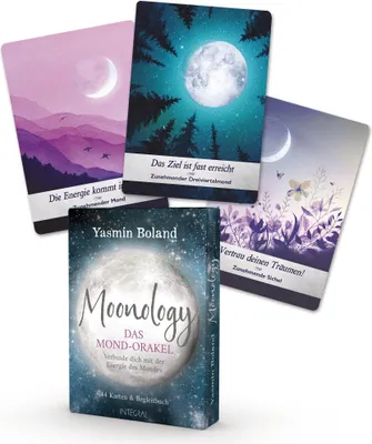 Produktbild von Moonology - Das Mond-Orakel, 44 Karten & Buch