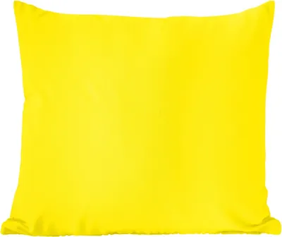 Produktbild von MuchoWow® Zierkissen Sofakissen Wohnzimmer Dekokissen 45x45 cm Gelb - Zitrone - Neon - Farben - Schlafpolster - Polster für das Sofa