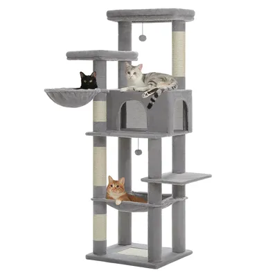 Produktbild von PAWZ Road Kratzbaum 186cm groß grau