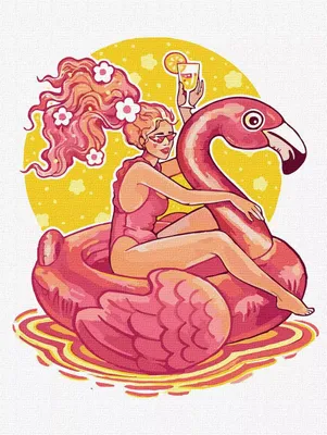Image de Kit de peinture par numéros. Repos estival ©lesya_nedzelska_art, 30 x 40 cm