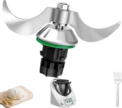 Produktbild von Teigmesser aus Edelstahl für Thermomix TM5, TM6 und TM7