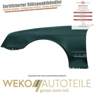 Produktbild von Kotflügel links DIEDERICHS 1625107 für MERCEDES-BENZ