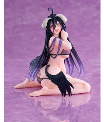 Obrázek produktu pro Figurka Overlord Albedo, plavecké oblečení, edice "Renewal", pro umístění na stole, roztomilá, výška 13 cm