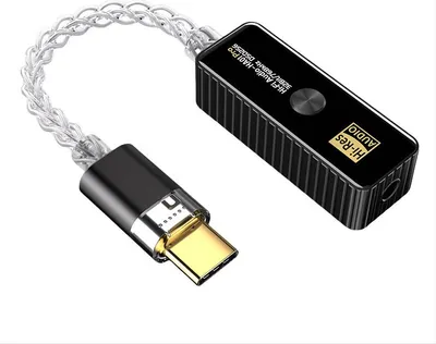 Obrázek produktu pro INF BJ06-Pro (HA01 PRO) Adaptér USB-C na 3,5mm jack pro sluchátka Černá
