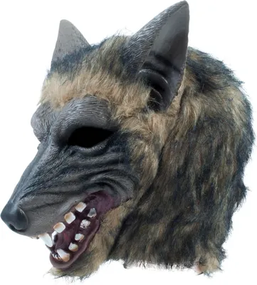 Image de Bristol Novelty Masque de loup unie, tacheté, pour adultes BN1914 (taille unique) (Coloré)