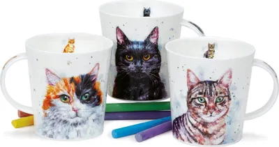 Zdjęcie produktu dla Kubek Lomond, "Pawtraits" - wybór motywu: Zestaw/3 (po 1 motywie A,B,C)